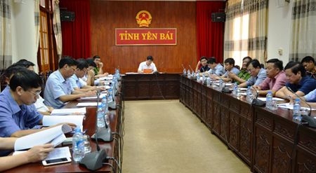 Điểm cầu Yên Bái.